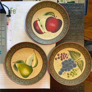 Home Interior Fruit Plate Set